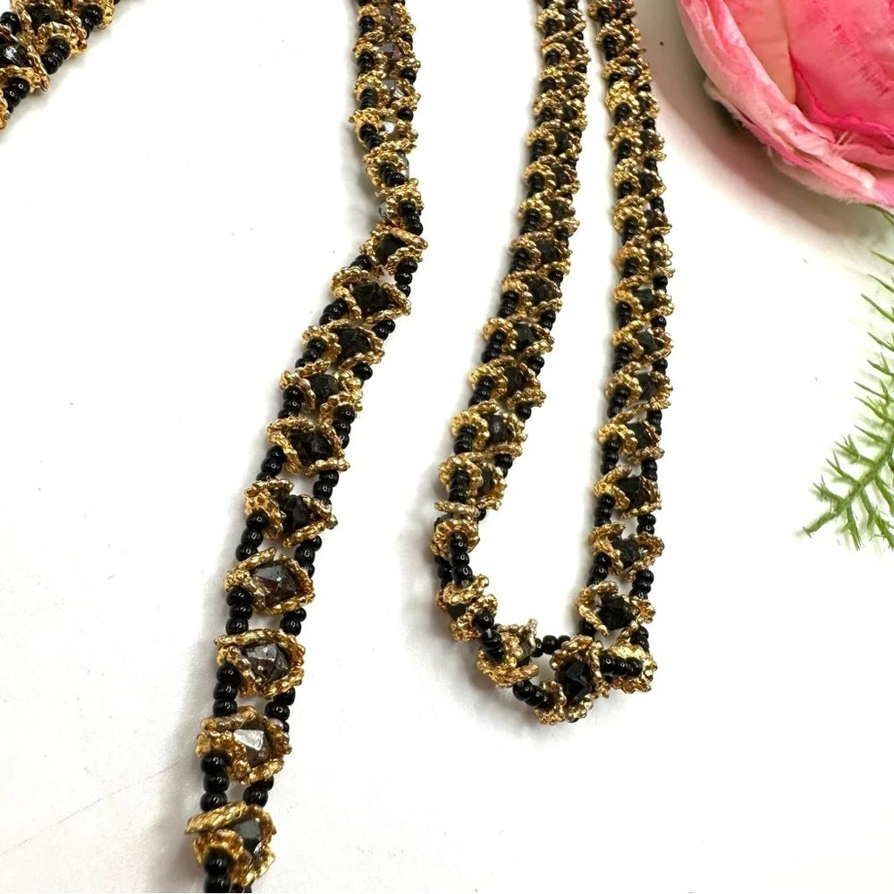 NEW⚜️Hand Beaded Ornate Bollywood Pendant Necklace